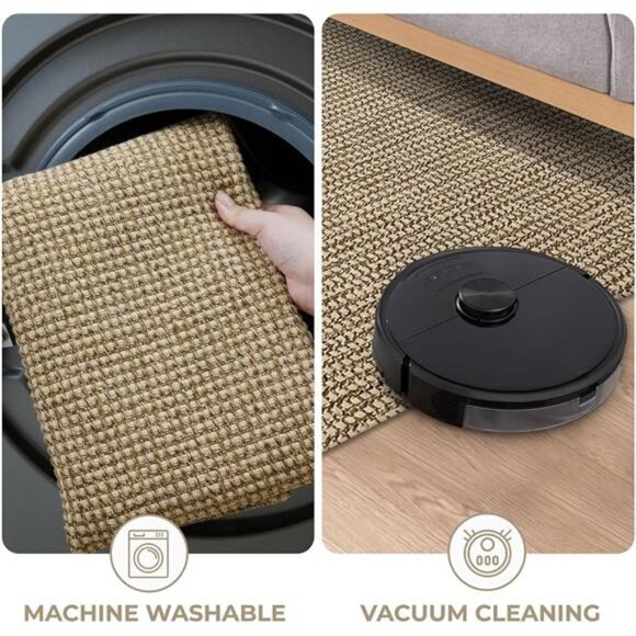 Boho Rugs for Entryway 2x3 ft Small Area Rugs Washable Rugs - Picture 5 of 7